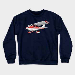 Cessna Cartoon Drawing Crewneck Sweatshirt